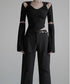 Cut-out Asymmetry Top